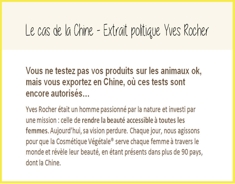 Zoom sur Yves Rocher, crueltyfree ou pas ? DREAM MY BEAUTY UP