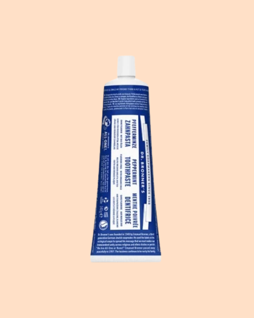 dr bronners_dentifrice vegan au supermarché