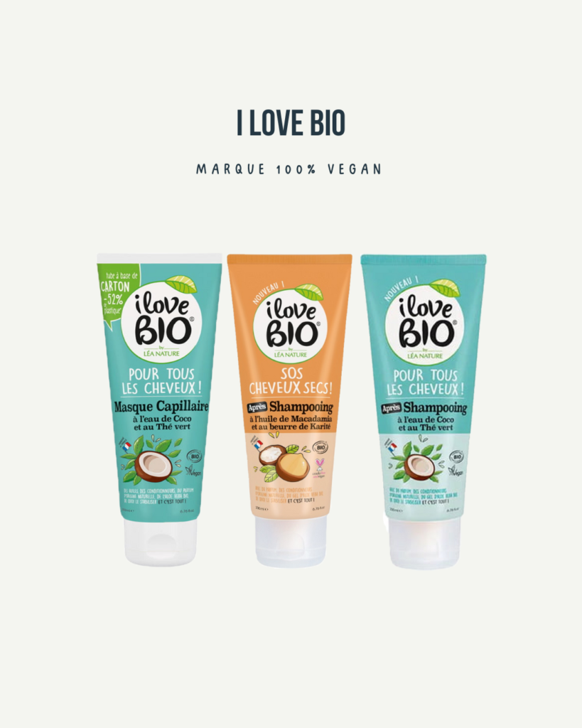 I love bio__après shampoing vegan au supermarché